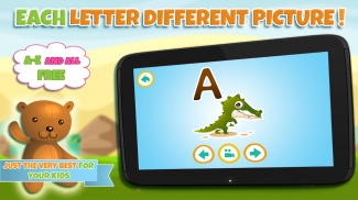 Alfabet untuk anak: Anak game screenshot 7