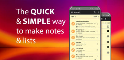 Notepad – Notes and To Do List