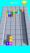 Chain Cube Merge: Tetris 2048 screenshot 2