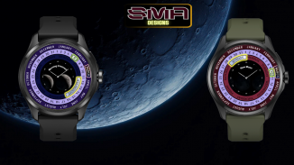 Moon Phase MP02 WatchFace SMA8 screenshot 6