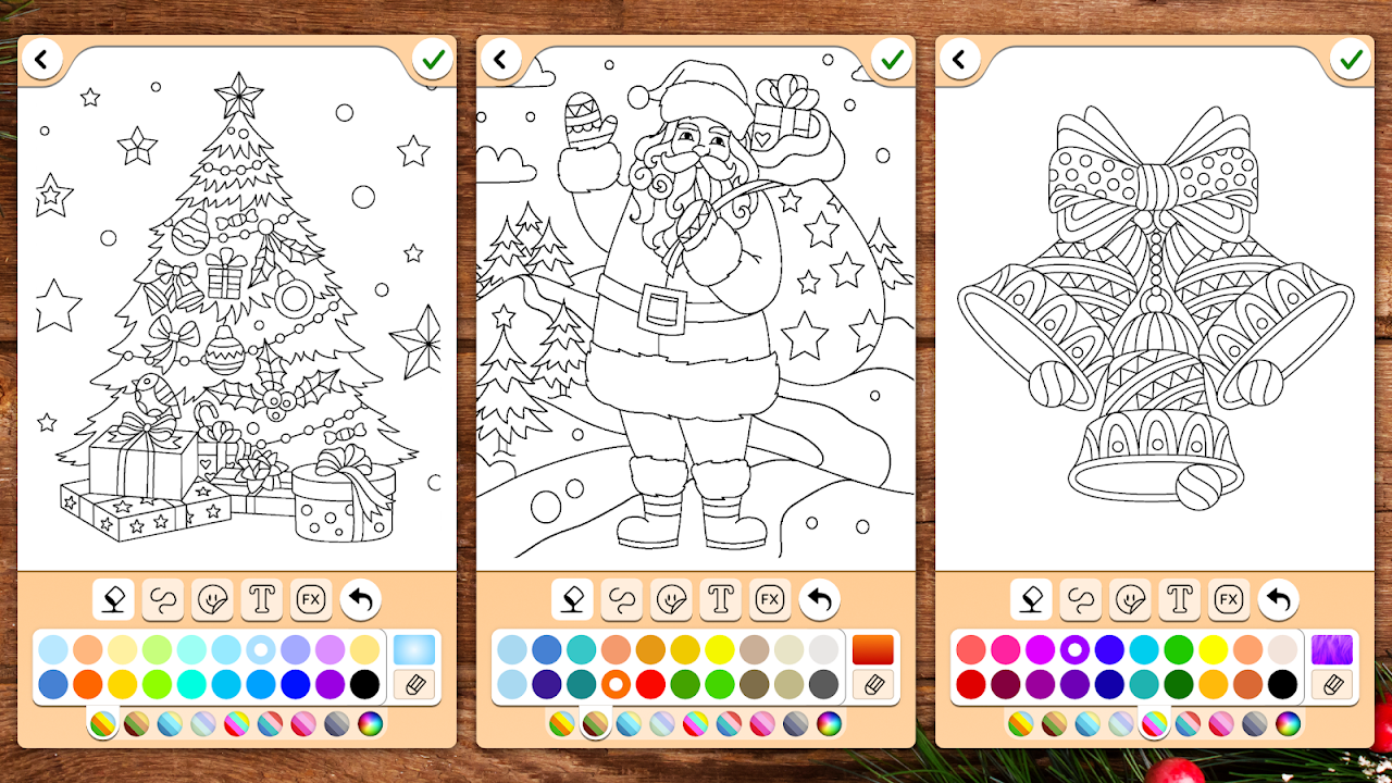 Download do APK de Jogo de Pintar de natal para Android