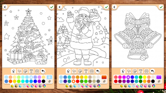 Páginas para colorir Natal screenshot 1