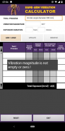 Hand-Arm Vibration Calculator screenshot 2