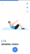 腹肌锻炼 - 30天腹肌挑战 screenshot 4