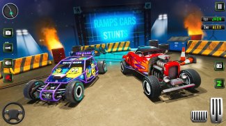 GT Car Stunt Ramp Car Games screenshot 1