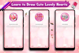 Learn to Draw Lovely Hearts screenshot 4