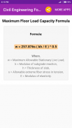 Civil Engineering Formulas screenshot 4