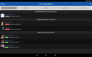 Who Deleted Me on Facebook screenshot 1