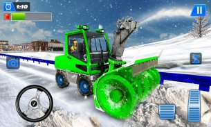 Snow Plow Construction Games screenshot 8