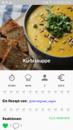 Vegane KochApp mit Nährwerten und Mineralstoffe screenshot 1