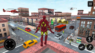 Super Iron Hero 2019: Robot Rescue Mission Game screenshot 3