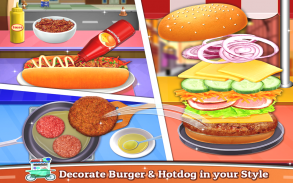 الغذاء الشارع - لعبة الطبخ screenshot 1