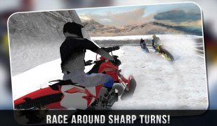 Snow Bike Rider Racing Fever screenshot 11