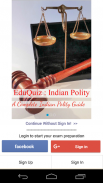 EduQuiz : Indian Polity screenshot 1