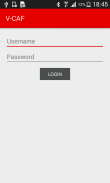 V-CAF Activation App screenshot 1