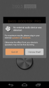 BASS Booster Pro screenshot 2