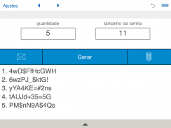 Gerador de senhas screenshot 6