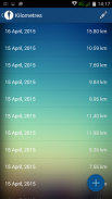 Kilometers: GPS Track Walk Run screenshot 1