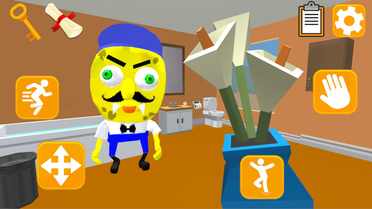 Sponge Neighbor Escape 3d 1 3 Download Android Apk Aptoide - escape the fast food restaurant read desc roblox