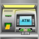 Simulador de máquina ATM - jogo de caixa Icon