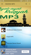 RUQYAH MP3 screenshot 1