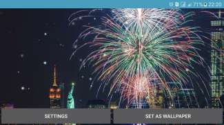 New Year Live Wallpaper screenshot 2