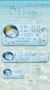 Water GO Weather Widget Theme screenshot 0