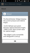 Barometer Widget for Sony SW2 screenshot 2