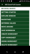 Learn MS Excel (Basic & Advanc screenshot 0
