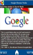 Google Chrome Tricks screenshot 1