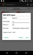 Remote GPIO control client screenshot 3