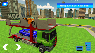 Police Robot Transport Games screenshot 7