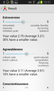 Personality Test Big Five screenshot 1