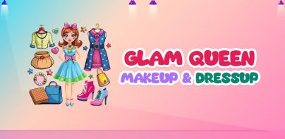 Glam Queen: Makeup & DressUp