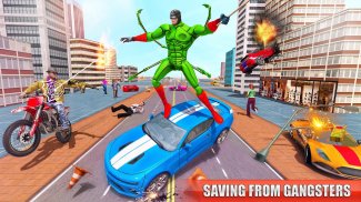 Spider Rope Hero Man Game 3d screenshot 6