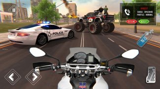 Cop Duty Police Bike Chase: Police Bike Simulator screenshot 1