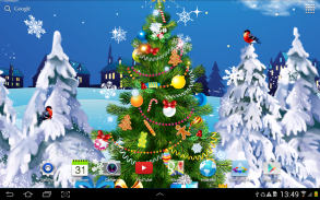 Christmas Live Wallpaper screenshot 1