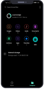 Neon black theme for Huawei screenshot 3