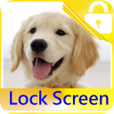 Golden Retriever Lock Screen Icon