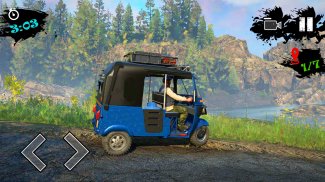 Offroad Tuk Tuk Auto Rickshaw Driving Game 2022 screenshot 1