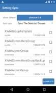 XWiki Authenticator & Contacts screenshot 2