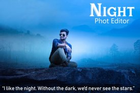 Night Photo Editor - Photo Frame screenshot 0