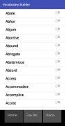 Vocabulary Builder - Exam prep screenshot 1