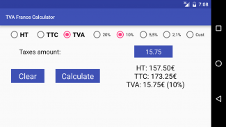 TVA France Calculator screenshot 7