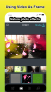 Effets photo thème nature, pho screenshot 4