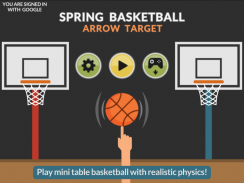 Spring Basketball Arrow Target screenshot 0