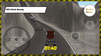 Bất Truck Hill Climb Racing screenshot 1