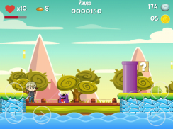 Snowy's Adventure: Jump n run platformer super run screenshot 4