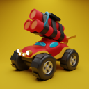 Blaster Car 3D