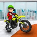 fietsstunt Kantoor racen